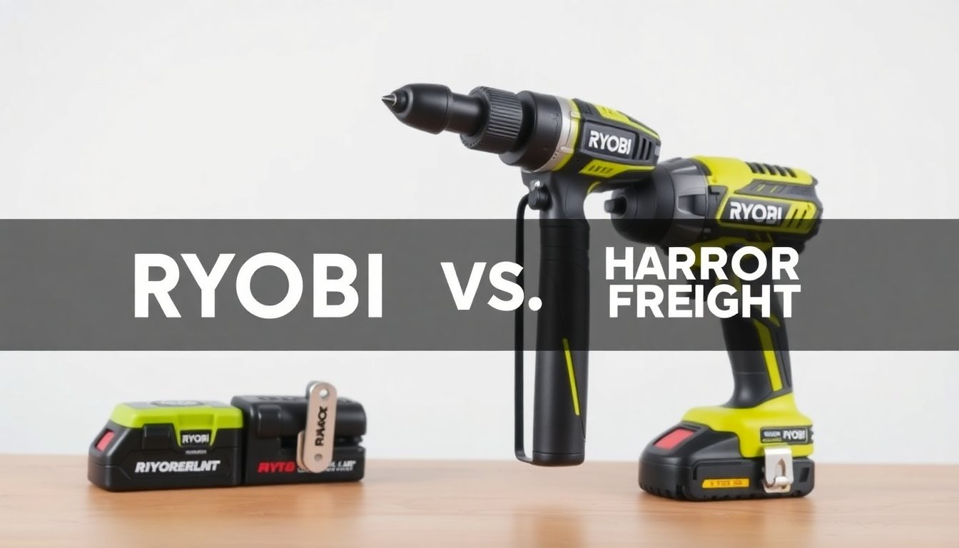 Ryobi vs Harbor Freight Tools